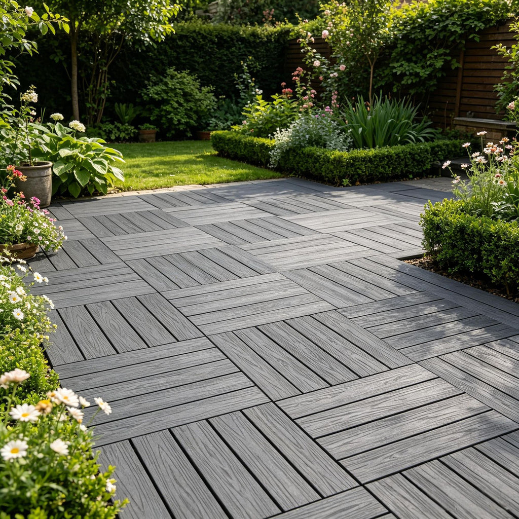 11 pcs /set Outdoor Flooring Patio Tiles 12x 12