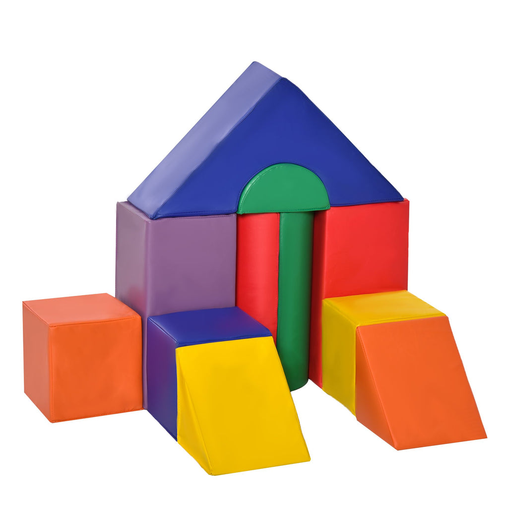 11 Piece Baby Climbing Block, Soft Play Equipment Kids Climb and Crawl Gym Toy, Foam Blocks Non-Toxic Learning Play Set for Toddlers Babies