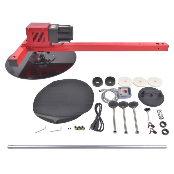 110V Electric Stretch Film Wrapping Machine,Wrap-Around Stretch Film Wrapping Machine Replacement for Stretch Film ≤ 27.5", Foot Pedal Control for Packing & Shipping