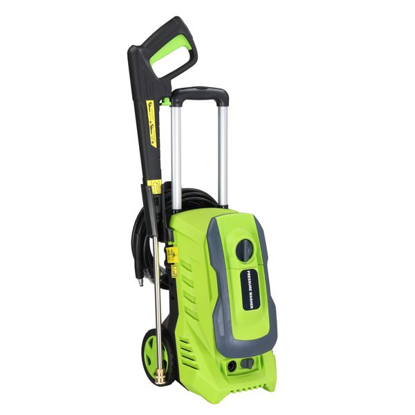 110V,3300PSI 201A 110V,3300PSI,1800W high pressure cleaning machine green