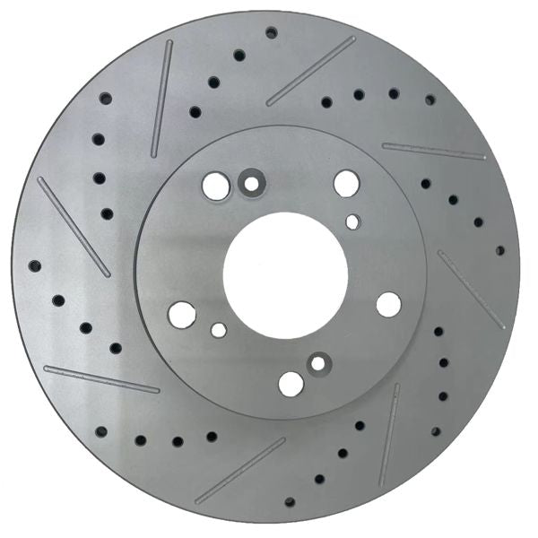 11.10" 282mm Front Rotor Ceramic Brake Pad for Honda Accord Civic Element CR-V
