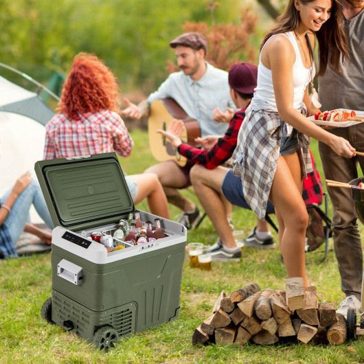 12 Volt Car Refrigerator Portable Car Fridge with Adjustable Range