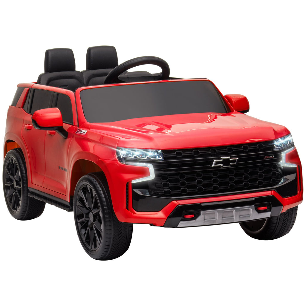 12V Electric ATV for Kids, Red, Battery Powered Ride-On Toy Car, Remote Control, Music, Horn, Lights