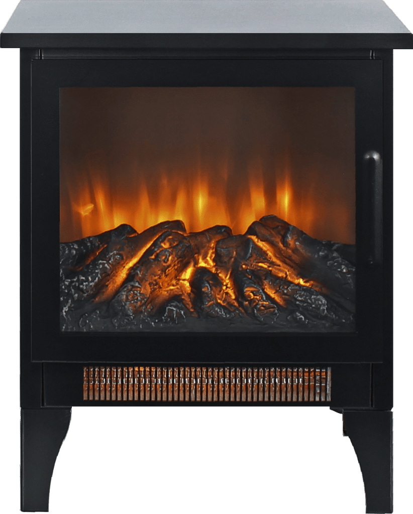 15 inch 3D Flame Electric Infrared Quartz Fireplace Stove without remote control