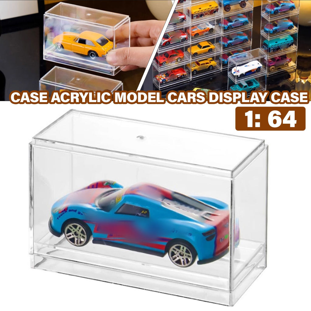 1:64 Toy Model Cars Acrylic Display Case Storage Cabinet (tk/temu self-pickup orders)