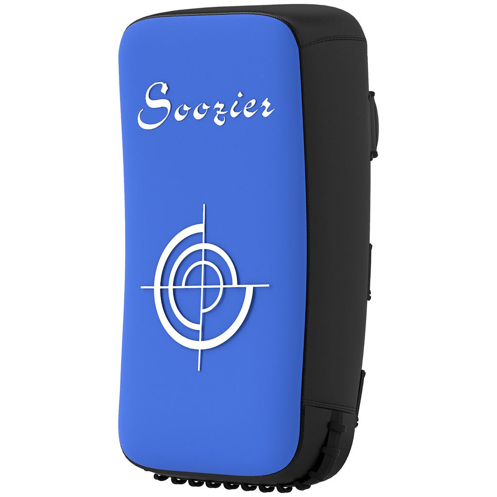 16.5 in Muay Thai Kick Shield Punching Pad, Kick Shield for Martial Arts, Karate, Kickboxing, MMA x 1 Unit, Blue