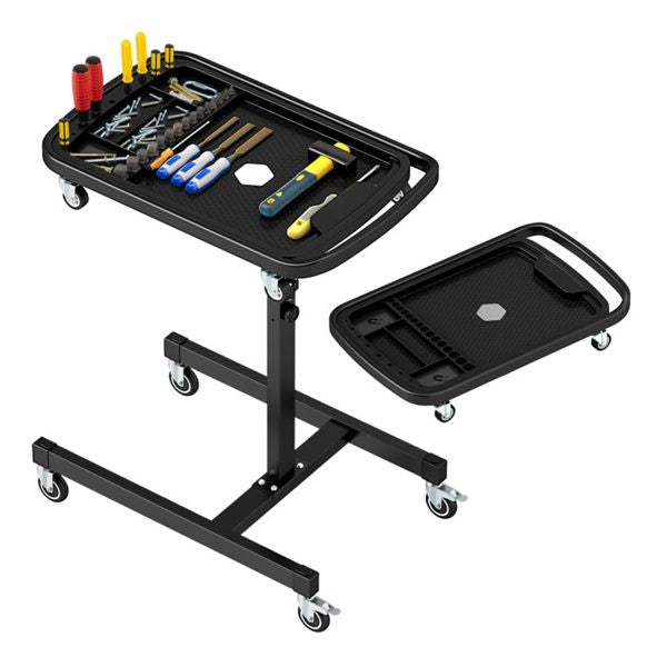 2 In 1 Working Table With 4 Rollers and Part Tray