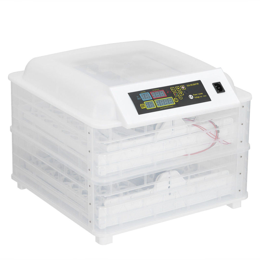 2 in1 112-Egg Incubator Chicken Duck Bird Auto-Turning Digital Control