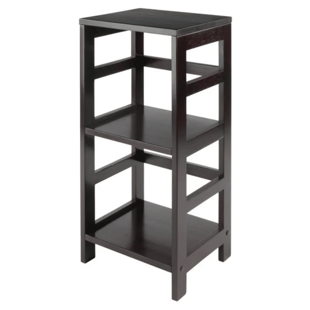 2-Section Open Shelf, Espresso Finish (Shipment from Walmart)