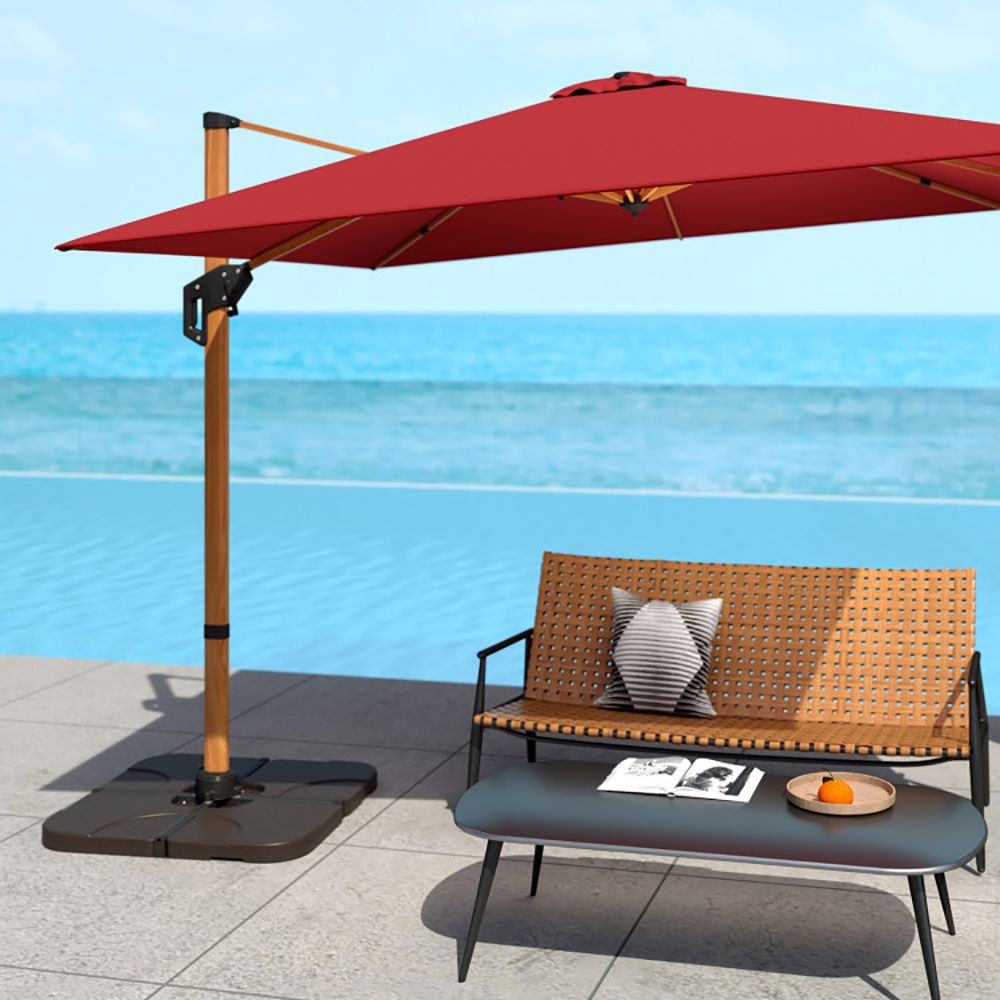20 Inch Patio Offset Water Filled Plate Umbrella Base Sand