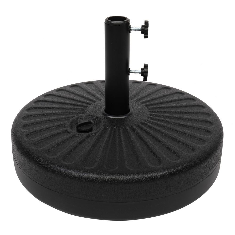 20" Round Plastic Water Injection Base Parasol Base
