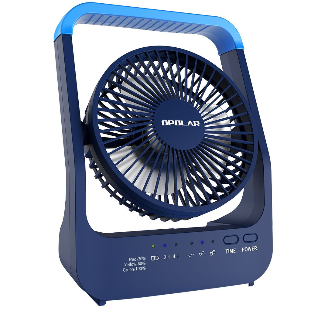 20000mAh Rechargeable Battery Operated Fan, Portable USB Port Power Supply, Timer Off Quiet Desk Fan, 200 Hours Working Time, 350°Rotation Table Fan for Bedroom, Office, Camping RT