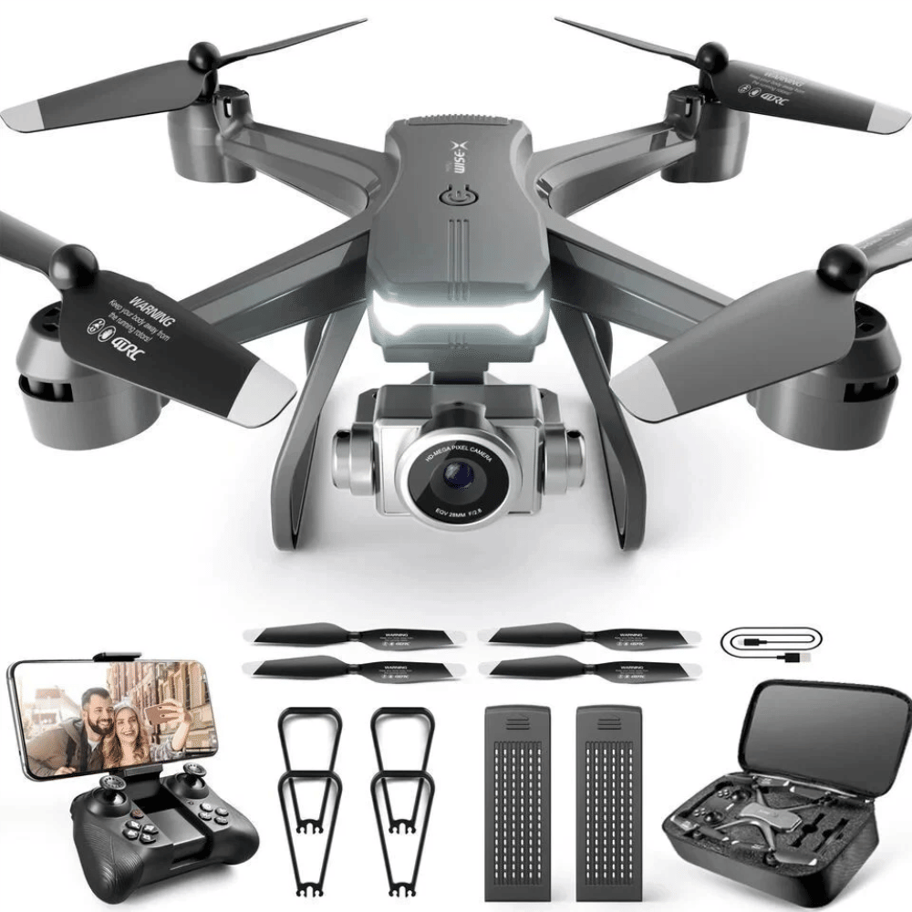 2026 V14 Professional Drone 6K HD Dual Camera Wifi FPV Portable RC Quadcopter 2 BATTERY,Drones suitable for adults/beginners.Logistics is randomly sent by UPS/UNI/USPS/.GOFO