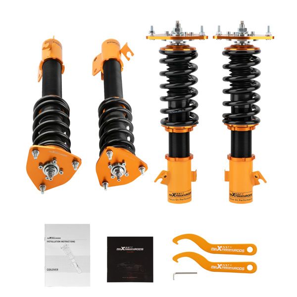24-Way Street Coilovers Struts For Subaru Impreza WRX 02-07 Saab GDB GDA 9-2X