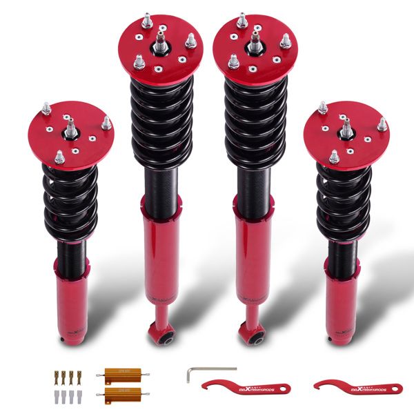24 Ways Adjustable Damer Coilovers Coil Spring For Mercedes Benz W220 S430 00-06