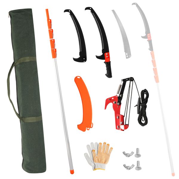 24ft Manual Pole Saw Set