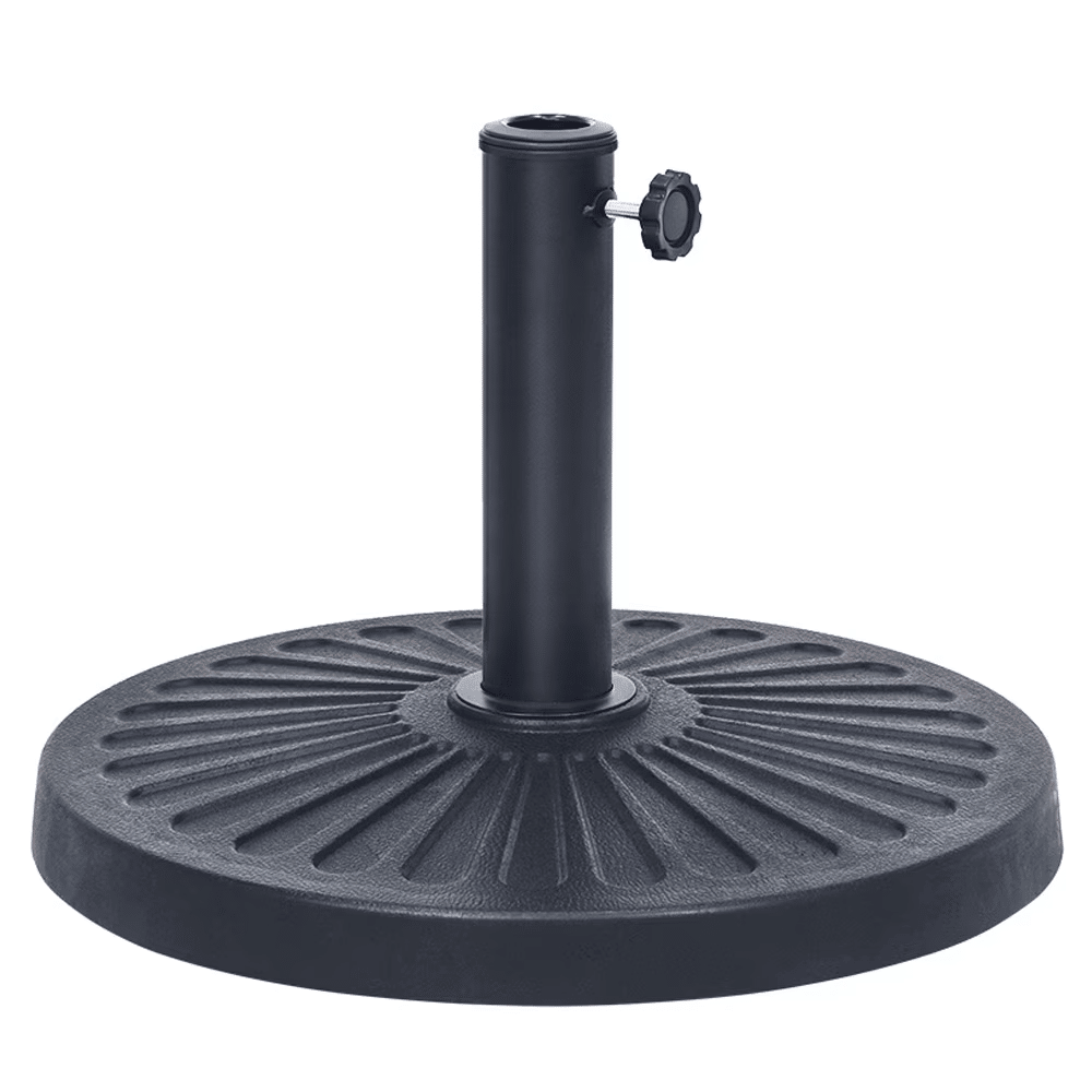 26.5 lbs Outdoor Patio Market Umbrella Base, Patio Umbrella Stand for Yard Garden Poolside in Black (Shipment from Walmart)