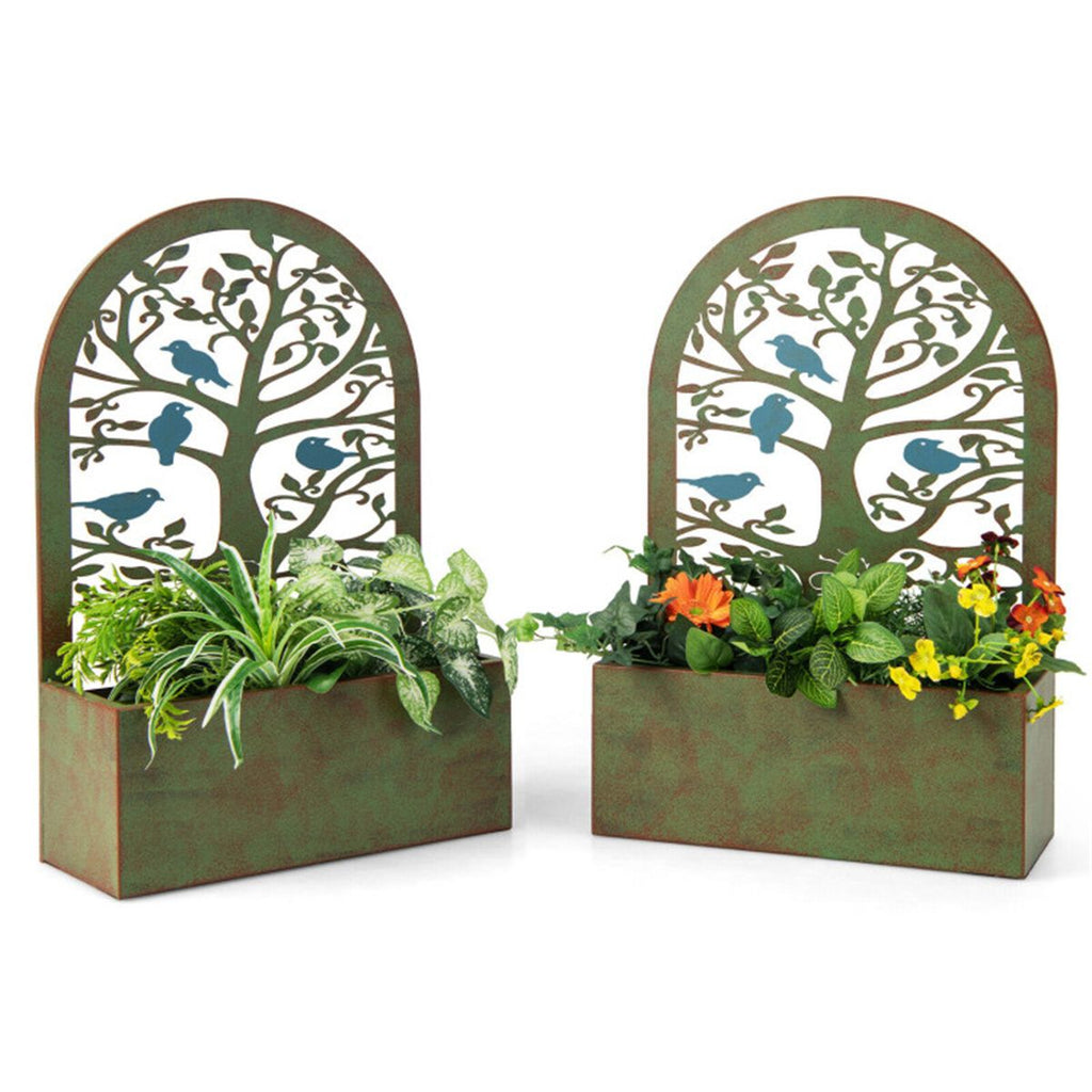 2PCS Decorative Raised wall-mounted Garden Bed