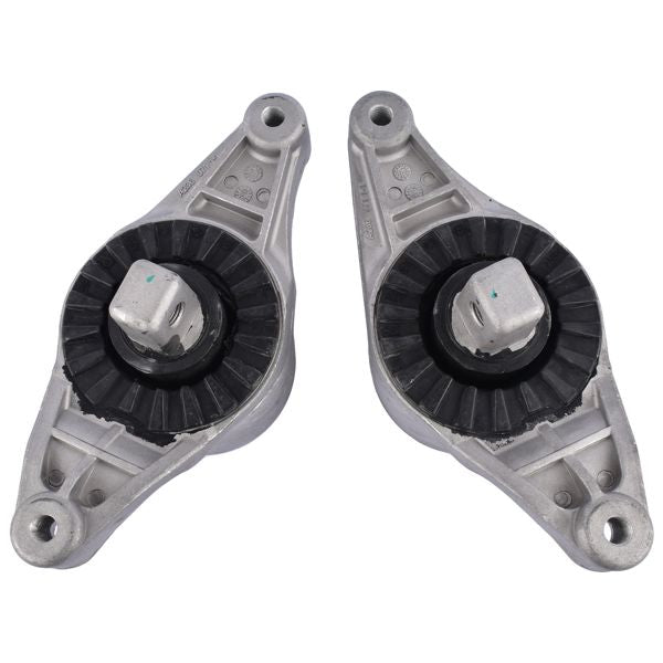 2X Front Engine Mounts Fit 2014-2017 Maserati Ghibli 2013-2016 Quattroporte AWD 670003629 670003628