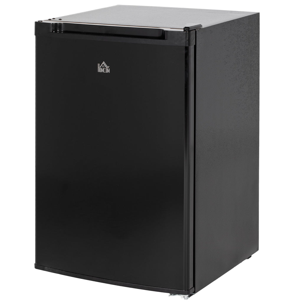 3 Cu Ft Small Upright Freezer Black Adjustable Thermostat Reversible Door for Apartments