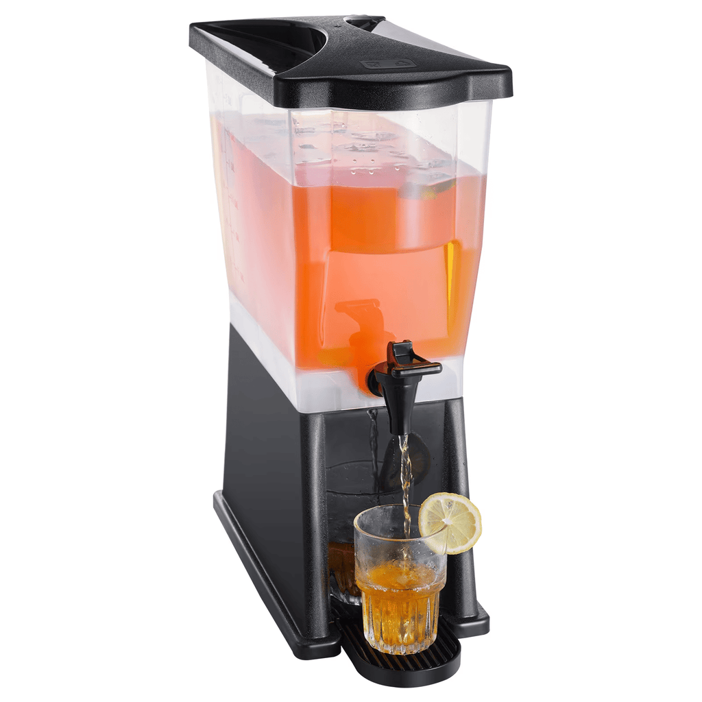 3-Gallon Beverage Dispenser with Stand, Spigot, and Lid IdealforServing Drinks at Events, Restaurants, and Hotels