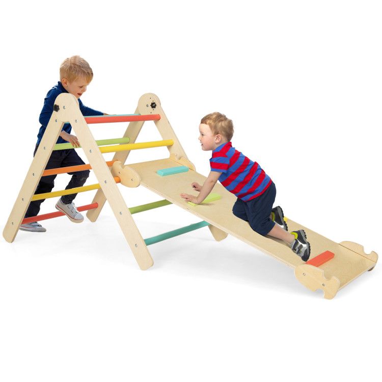 3-in-1 Triangular Climbing Toys for Toddlers