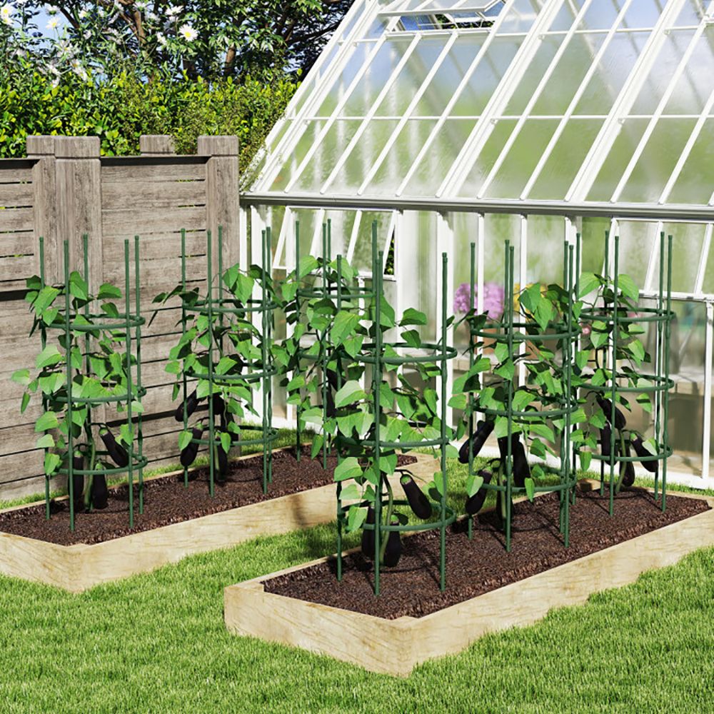 3 Pack 60 inch Adjustable Tall Plant Support Trellis for Climbing Plants
3 Pack 6
