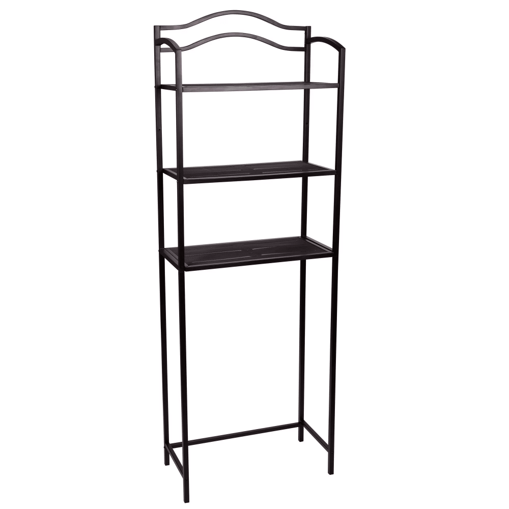 3-Tier Over the ToiletStorageShelf, Espresso Brown
