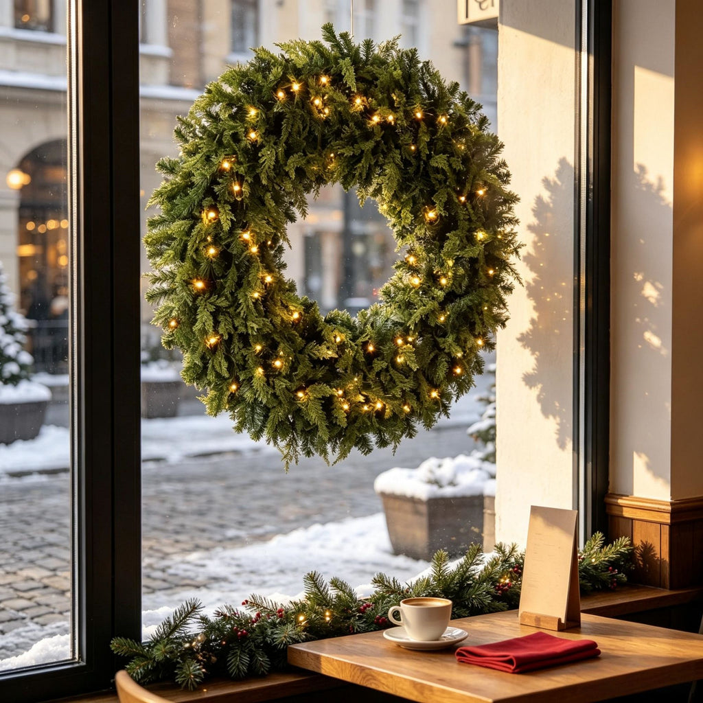 36" Spruce Artificial Christmas Wreath