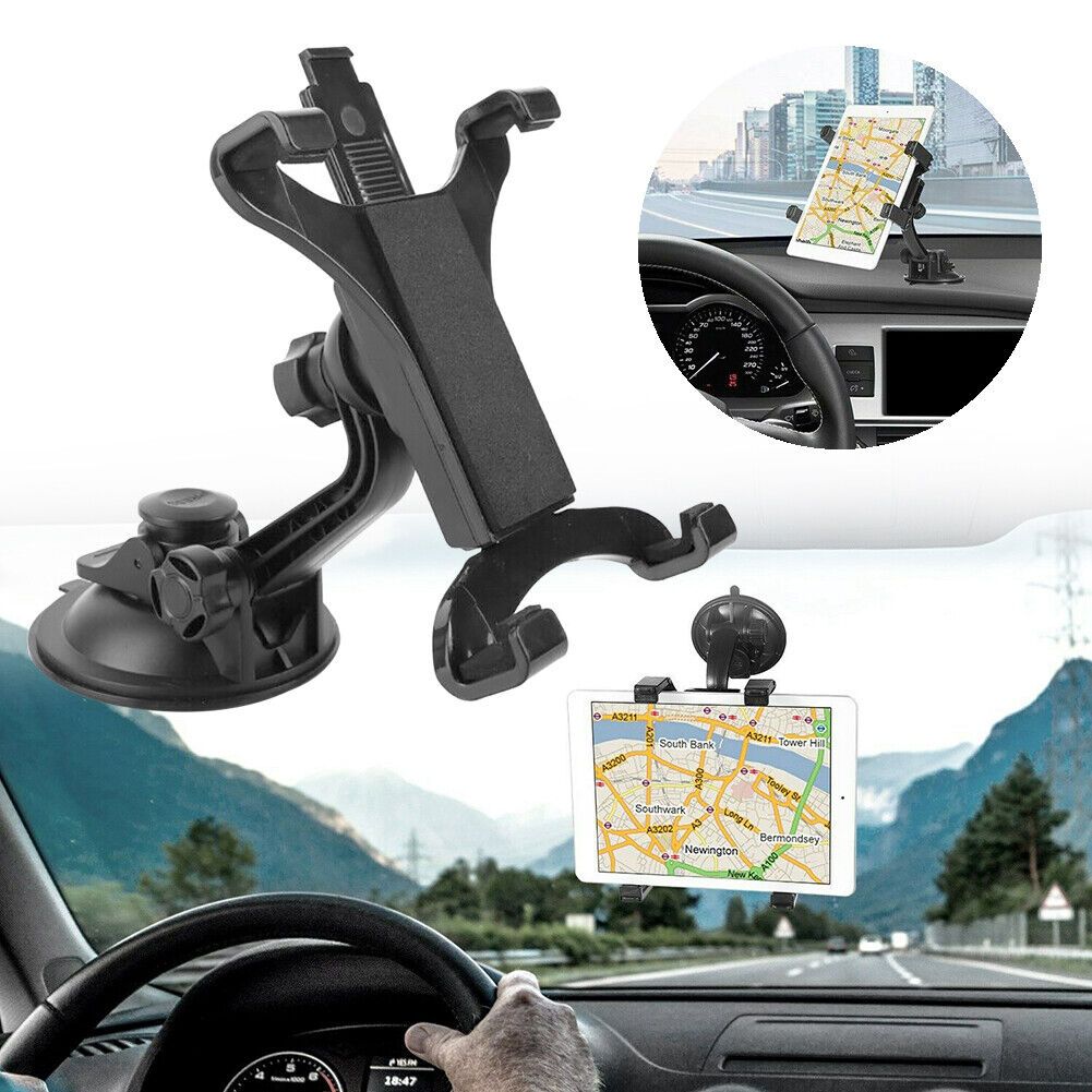 360° Rotating Car Mount Holder Stand Windshield Dashboard For 7-10 inch Tablet(tk/temu self-pickup orders)
