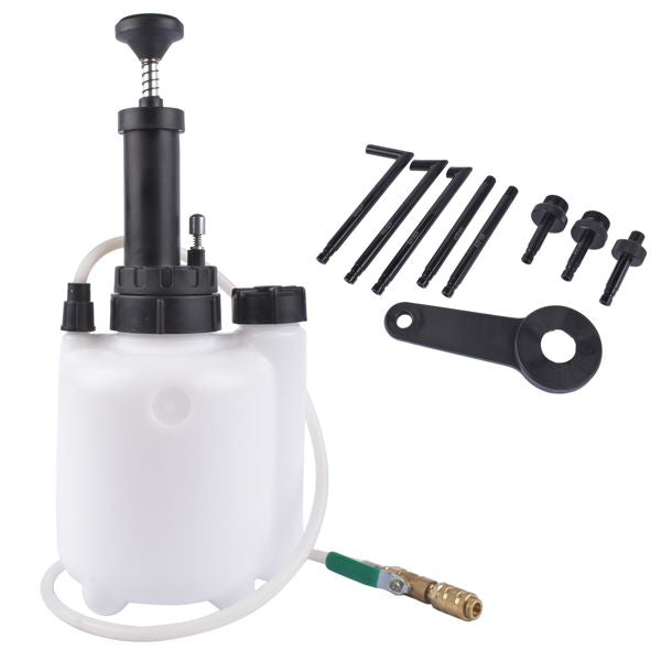3L Transmission Oil Filling Tool System Fluid Pump Manual with ATF Adaptors Kit