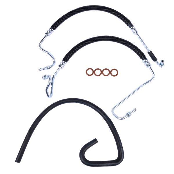 3x Hydroboost Power Steering Hoses for Chevy Silverado 1500 2500 3500 HD 2001-2010