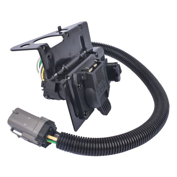 4 & 7 Pin Trailer Tow Wiring Harness Plug for Ford F-250 F-350 F-450 F-550 Super Duty 1999 2000 2001 YC3Z13A576CA YC3Z-13A576-CA