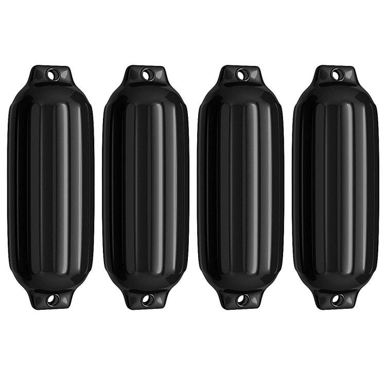 4 Ribbed Marine 8.5" x 27"  Boat Fender Vinyl Bumper