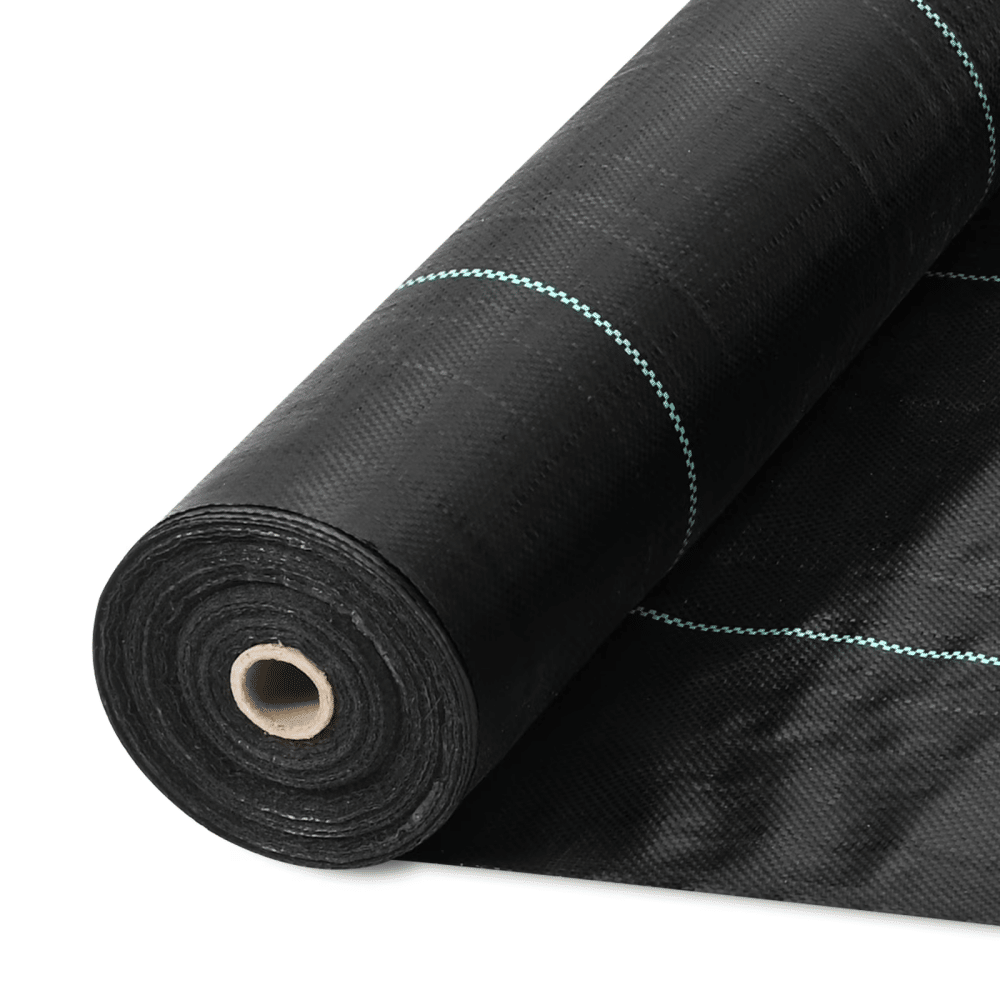 4 x 300 ft Weed Barrier Landscape Material, 3.2 oz Woven Geotextile Fabric Beneath Gravel, Garden Weed Restriction Mat, Driveway Material (Shipment from Walmart)