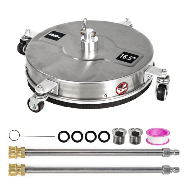 4000PSI 15 "floor cleaning high-pressure cleaning machine stainless steel chassis