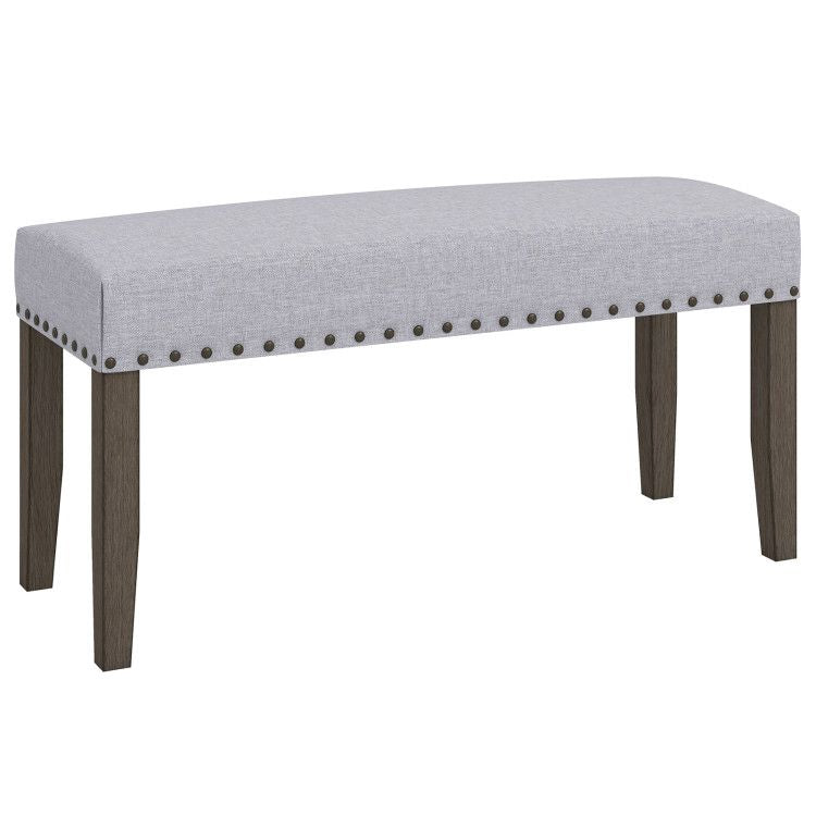 42.5 Inch Upholstered Entryway Bench End of Bed Bench
