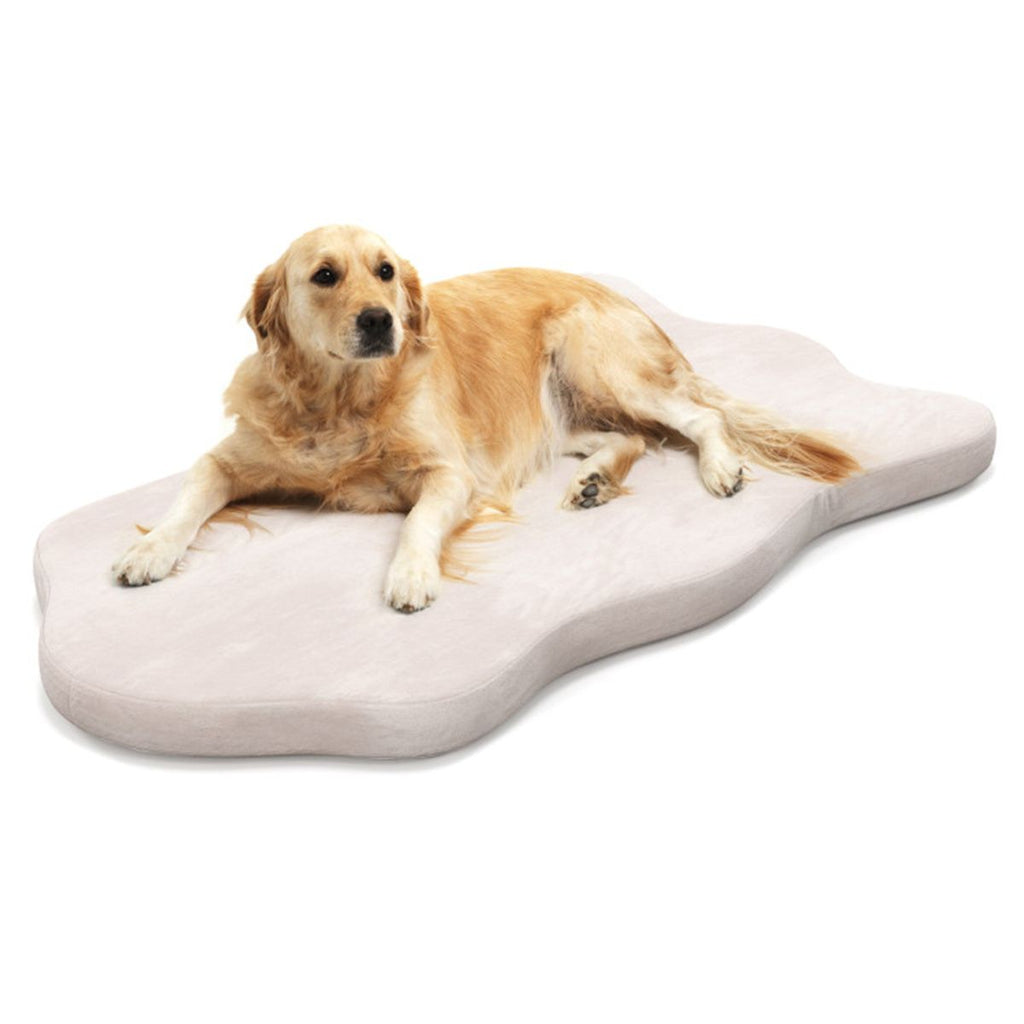 43 " Orthopedic Dog Bed for Large Dogs Beige