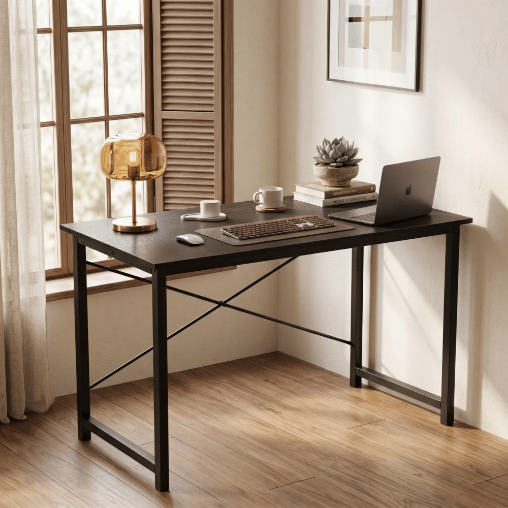 47 Inch Computer DeskHomeOffice Writing Study Desk GamingTableBlack