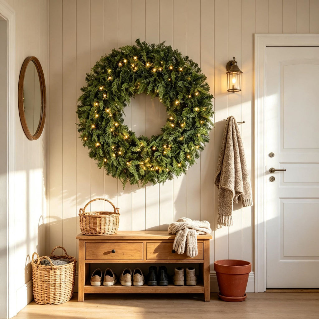 48" Spruce Artificial Christmas Wreath