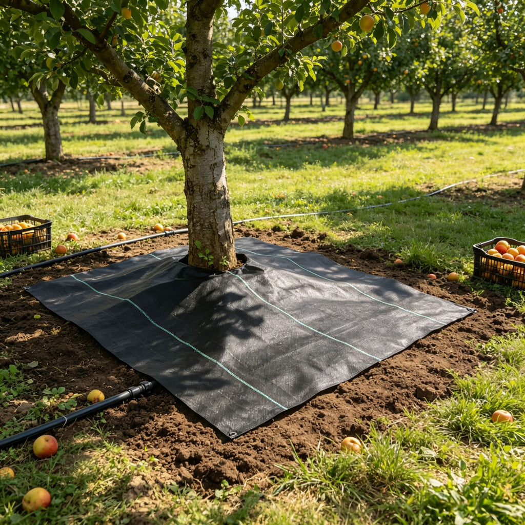 4FT x 300FT Weed Barrier Landscape Fabric, High Permeability Weed Mat for Garden & Driveway