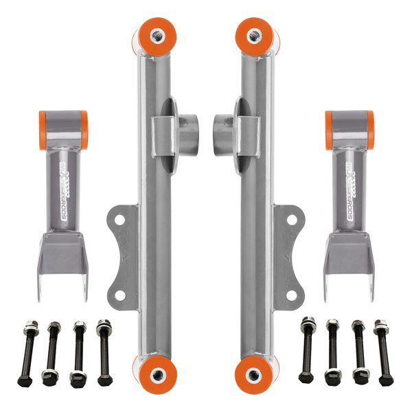 4x Rear Upper and Lower Tubular Control Arm Kits for Ford Mustang 1979-2004