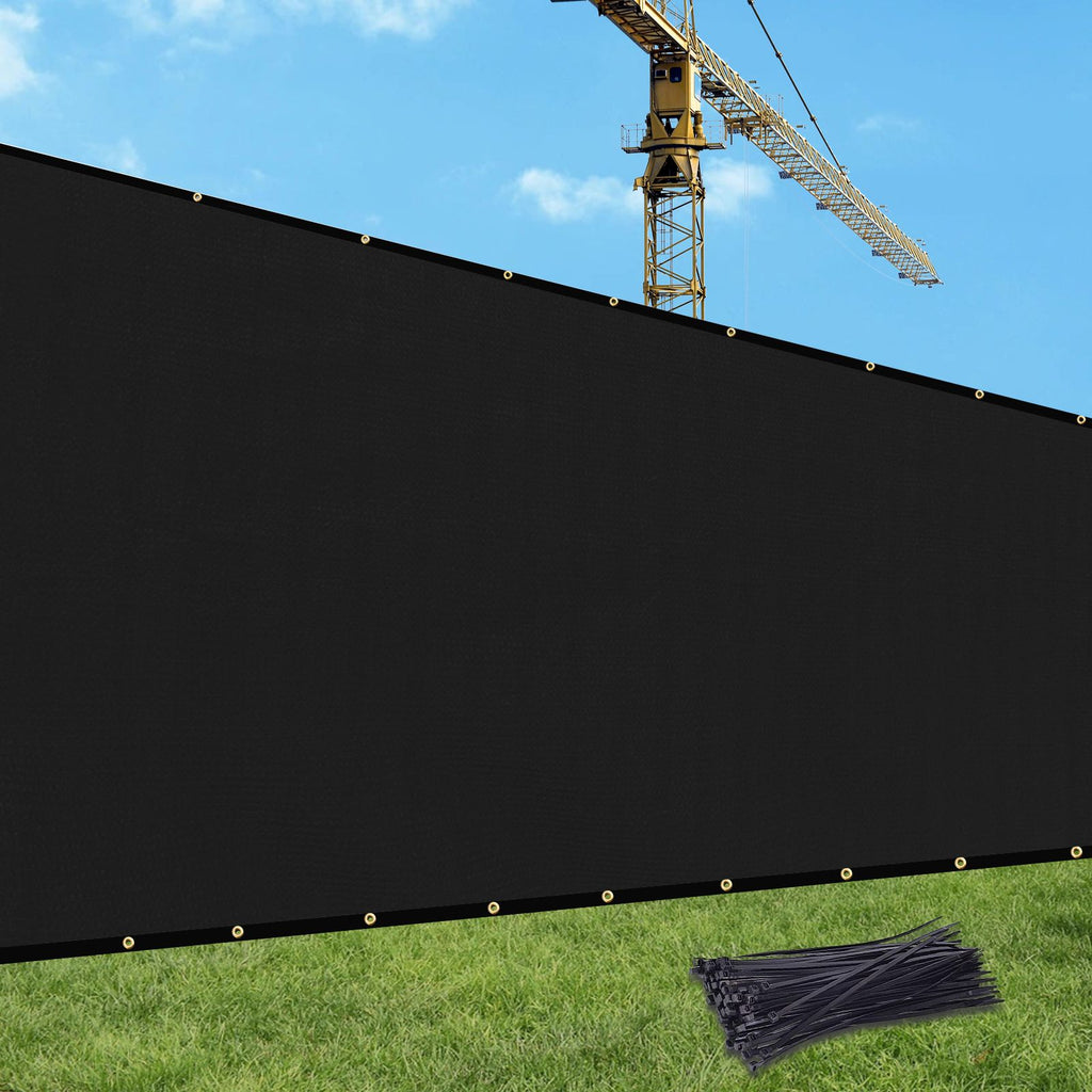 4'X50' Black HDPE Fence