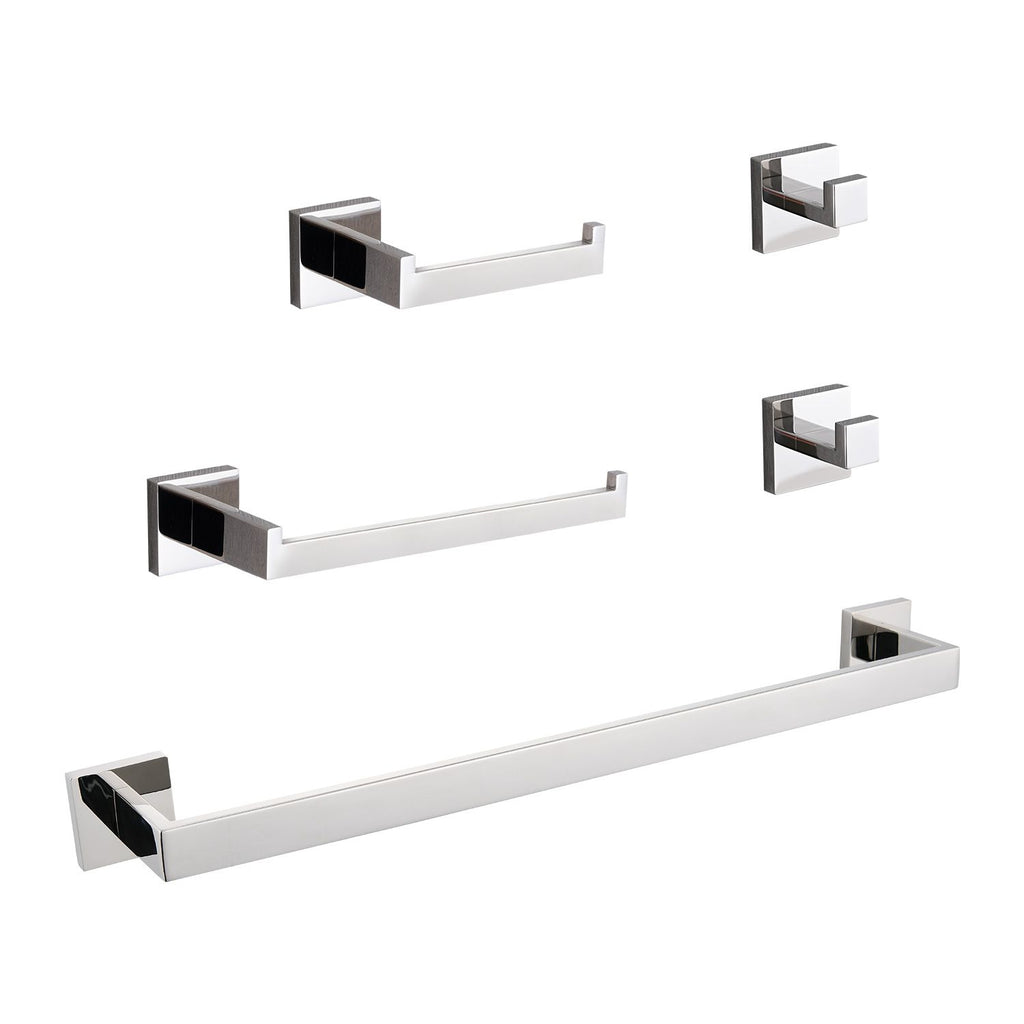 5 - Piece Bathroom Hardware Set