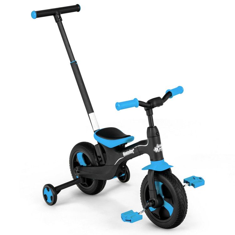 5-in-1 Multifunctional Kids Bike with Detachable Push Handle