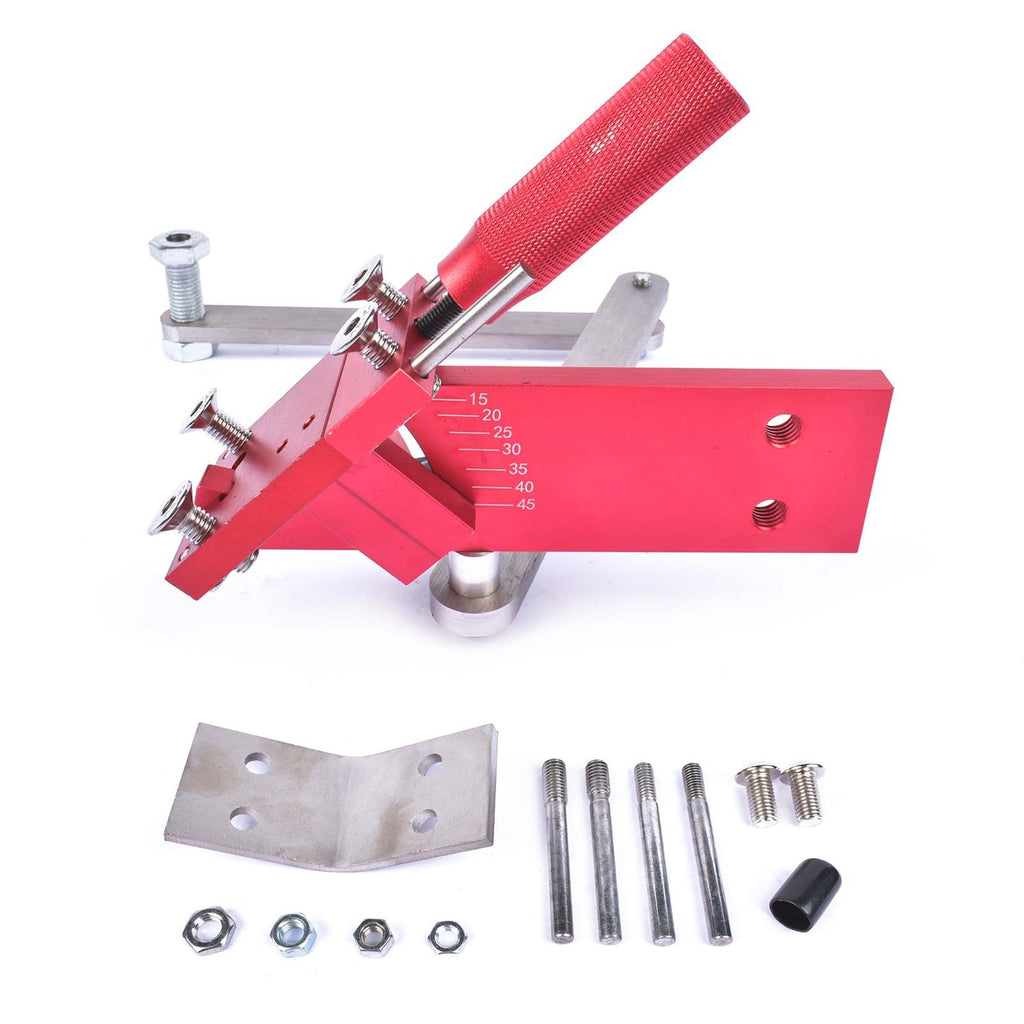 5005 Model Sharpener Lawn Mower Blade Sharpener for Straight & Standard Blades 15-45 Adjustable Red