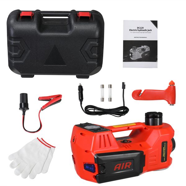 5t 15.5-45cm/Non-Impact Wrench 12v Electro-Hydraulic Jack Orange