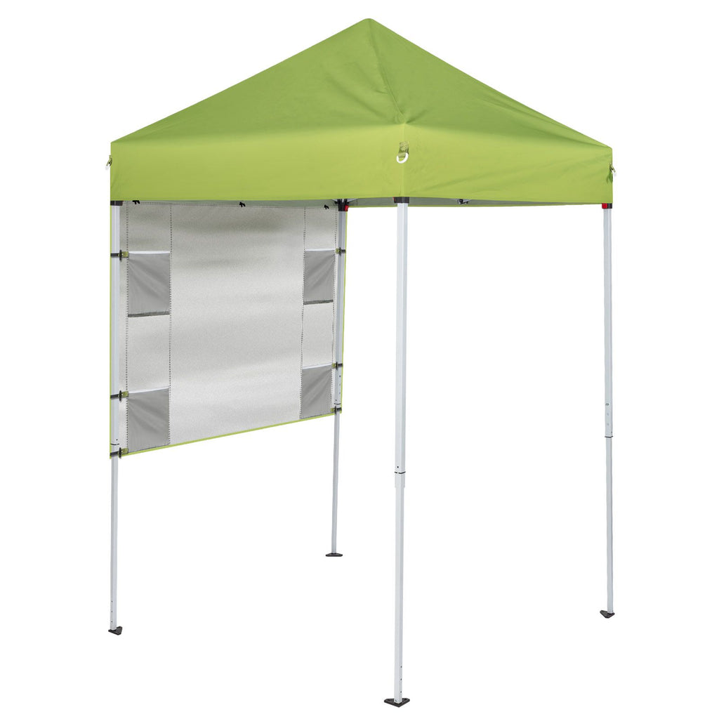 5X5FT Outdoor Canopy with 1 Sidewall Green