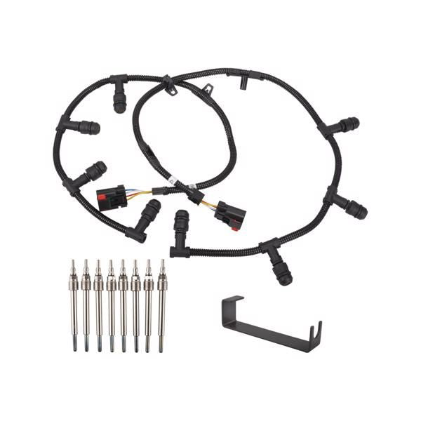 6.0L 2004-2010 Ford Diesel Glow Plugs Gasket & Glow Plugs MT030013 (Ban sale on Amazon) (No support for unconditional return)