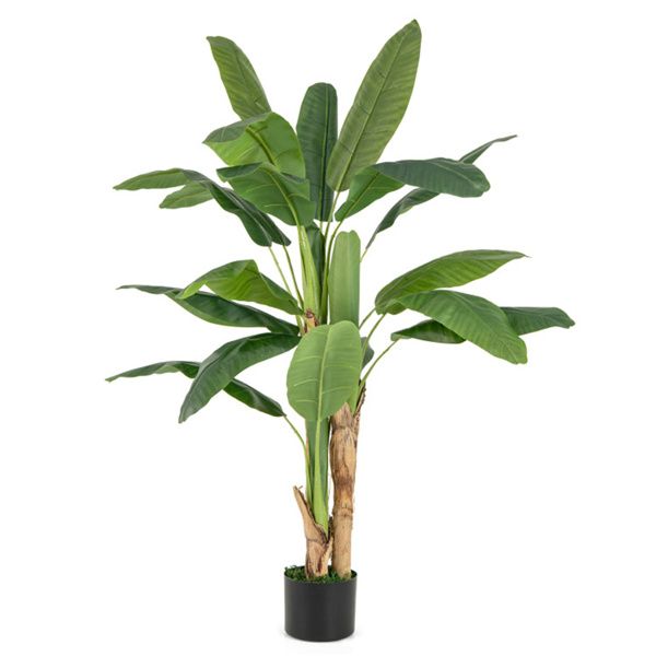 63' fake tropical palm tree